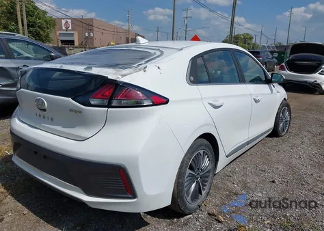 2021 Hyundai Ioniq Plug-In Hybrid Sel from USA, damaged, VIN KMHC75LD9MU248679